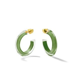 ALISON LOU GREEN MINI JELLY HOOPS!